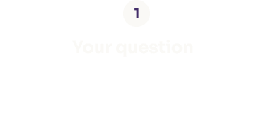 Your question — what is this teaching me?